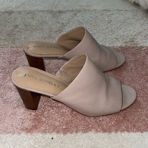 Via spiga leather mules